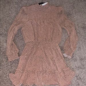 mustard seed smocked dress